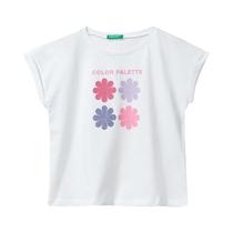 Camiseta Infantil Benetton 3I1XC10I6 101