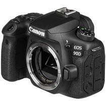 Camera Canon Eos 90D 32.5MP 4K de 3.0" com Wi-Fi/Bluetooth - Preta