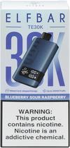 Vape Descartavel Elf Bar TE30K Blueberry Sour Raspberry 30000 Puffs