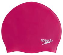 Touca de Natacao Speedo 8-70984B495 Plain Moulded Silicone Rosa