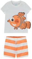 Conjunto para Bebe Orchestra Hlamyj-Bla Disney Nemo Masculino (2 Pecas)