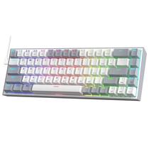 Teclado Gaming Redragon Castor K631WG-RGB Mechanical Switch Red (Ingles) - White / Gray