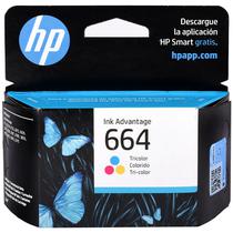 Cartucho de Tinta HP 664 F6V28AL para Impressoras HP - Colorido