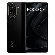 Celular Xiaomi Poco C71 DS/3RAM/64GB 6.88" Black Global Usa
