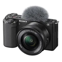 Câmera Sony ZV-E10 Kit 16-50MM F/3.5-5.6 Oss - Preto