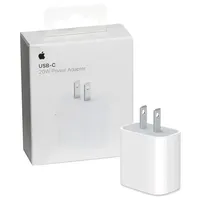 Adaptador Tomada-C iPhone 20W Pin Cuadrado