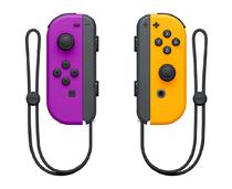 Controles Joy-Con L e R para Nintendo Switch - Laranja e Roxo