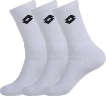 Meia Lotto Crew HO419/WH-BL (3 Pares)