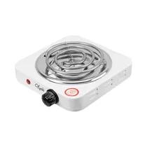 Cocina Eléctrica Espiral Krab KBCE1001 1 Hornalla 220V Blanco