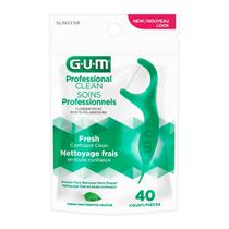 Fio Dental Gum Flossers Original Fresh com 40 Unidades