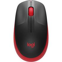 Mouse Wire Logitech M190 910-005904 Negro/Vermelho