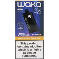 Vape Desechable Waka Ka 25000 Puffs 5% Nicotina - Passion Fruit Guava Kiwi