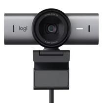 Webcam Logitech MX Brio, 4K Uhd, Grafite, 960-001548