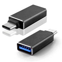 Adaptador Otg LUO-2002 USB-C p/ USB 3.0 Preto USB-C Macho