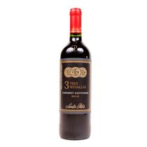 Bebidas Santa Rita Vino Tres M.Cab/Sauv 750ML - Cod Int: 4227