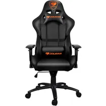 Cadeira de Escritório Gamer Cougar Armor 4D - Preto