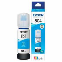 Garrafa de Tinta Epson para Ecotank T504 220 / L4260 70ML - Ciano