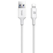 Cabo Yookie CB28 - 12W - USB/Lightning - 1.2 Metros - Branco