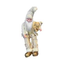 Figura de Papa Noel Santini 160-4502058 61 CM Dorado - Beige