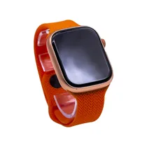 Relogio Inteligente Smartwatch Okpu Wahx Amoled com Bluetooth - Laranja