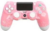 Controle Sem Fio PG Play Game Pink Flower para PS4 - Pink Flower