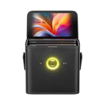 Caixa de Som Joog Shell S3 Karaokê/Tela 7"/2 Microfones/80W - Preto