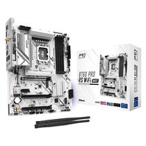 Placa Mae Asrock B760 Pro RS Wifi White DDR5 Socket LGA 1700 Chipset Intel B760 ATX