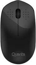 Mouse Quanta Sem Fio Click Silencioso QTMSS10 1600DPI Preto