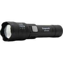 Ecopower Linterna EP-8141 Recargable 800LUMENS/ Negro