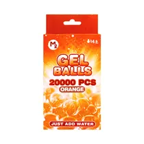 Municiones de Hidrogel Gel Balls M2-6E Naranja 20.000 Unidades