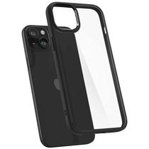 Case para iPhone 15 Spigen Crystal Hybrid ACS06484 - Matte Black