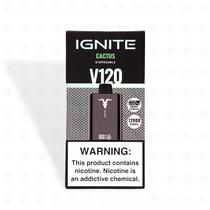 Ignite Vaper Desechable V120 Black 12000 Puffs Cactus