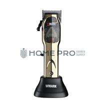 Maquina de Cortar Cabelo Profissional Wmark NG-9002 Cor Dourada