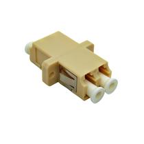 F. Acoplador Adaptador LC-PC Duplex MM JZ-7019 Bege