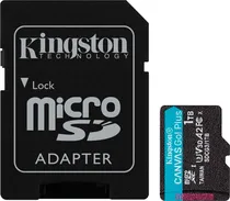 Cartão de Memória Micro SD Kingston 1TB Canvas Go! Plus - 170MB/s