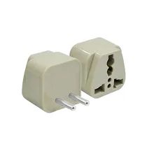Adaptador de Tomada Universal 2 Pinos Redondo