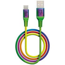 Cable Tipo C Elg TC10RB 1M 3A Rainbow