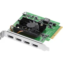 Placa de Captura Blackmagic Design Decklink Quad HDMI (BDLKDVQDHDMI4K)