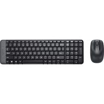 Kit Teclado + Mouse Sem Fio Logitech MK220 (Portugues)