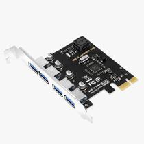 PL PCI-Exp 4 Portas USB 3.0