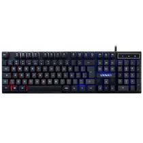 Teclado Gamer Mecanico Satellite AK-891 USB / RGB / Portugues - Preto