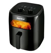 Interbras Freidora Airfry S20BRP 7L/1500W/110V/60HZ Negro