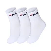 Medias Fila LS330037-100 CaÑo Medio Unisex 3 Pares