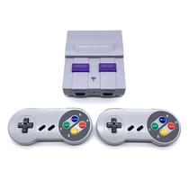 Console Super Mini Classic SN-03 821 Jogos 2 Controles Sem Fio - Cinza