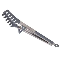 Pinças de Cozinha 30CM Ponta de Silicone - Pretas