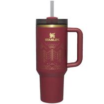 Copo Termico Stanley Quencher Flowstate Tumbler de 1.18 Litros - Cranberry Winterscape