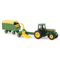 John Deere 1/64 Trator 4960 W/Forage Harvester And Wagon 45589