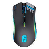 Mouse Gamer Checkpoint MX-200 R6-MS-1000 1000 Dpi Sem Fio RGB - Preto