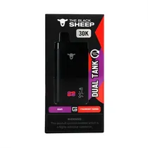 Dispositivo Descartavel The Black Sheep 30K 30000 Puffs Grapestrawberry Banana