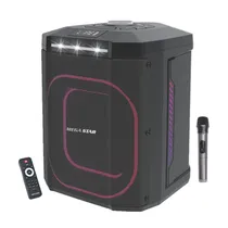 Speaker Megastar HYJ802BT 8"/ USB / BLT / 1 Mic / A Bateria Recarregavel